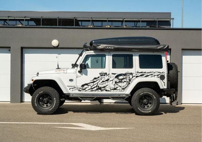 Jeep Wrangler RAID Blanc de 2012