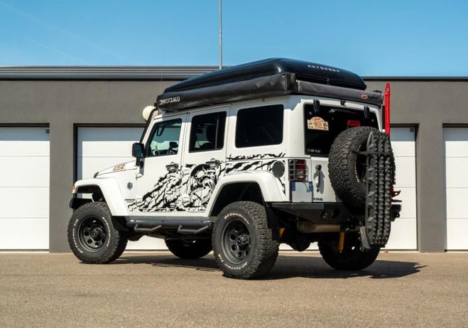 Jeep Wrangler RAID Blanc de 2012