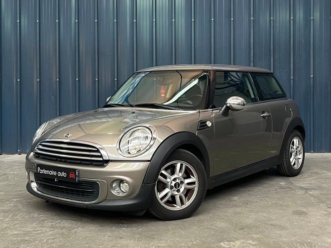 Mini One 1.6 100 - Garantie 1 an - Si�ges cuir -  Gris de 2012