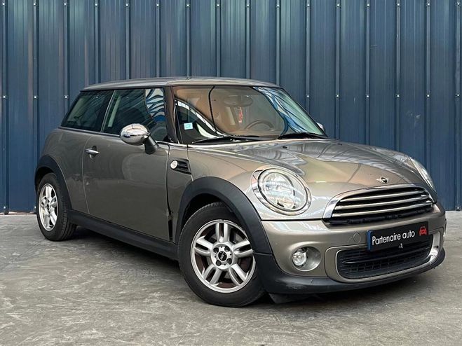 Mini One 1.6 100 - Garantie 1 an - Si�ges cuir -  Gris de 2012