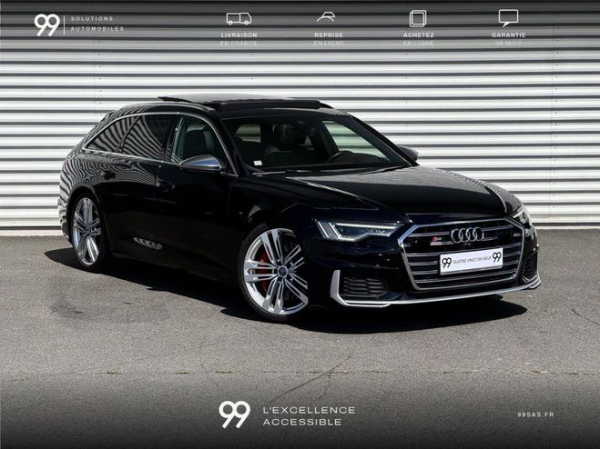 Audi S6 AVANT QUATTRO 349ch ATTELAGE ACC 360 PAN Noir Mythique de 2019
