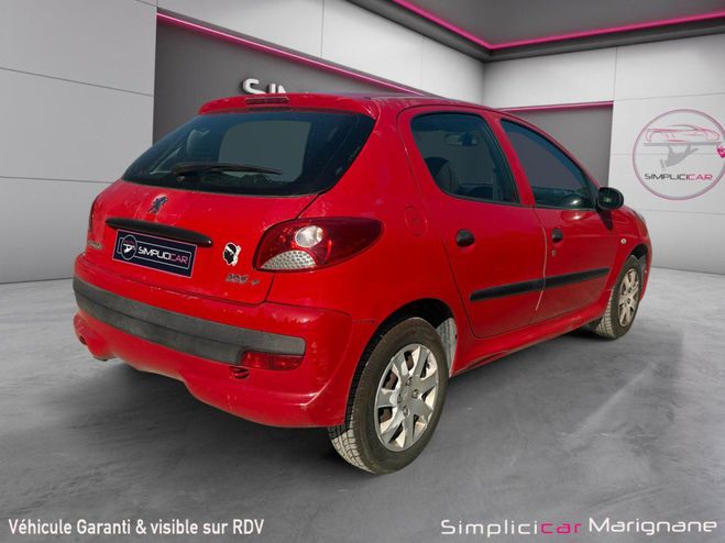 Peugeot 206 206+ 1.4 HDi 70ch BLUE LION Urban vitres Rouge de 2010