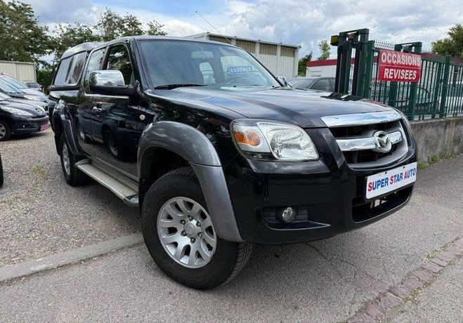 Mazda BT-50 mzr double cabine pick up 4x4 143cv Noir de 2007