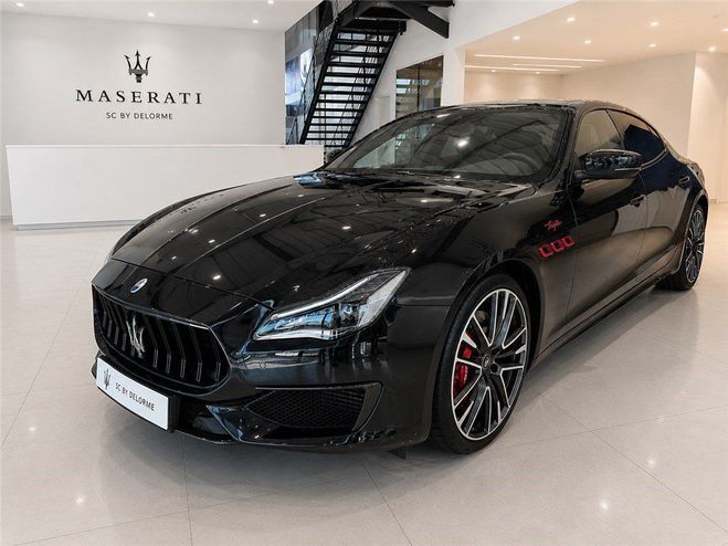 Maserati Quattroporte Trofeo V8 580 CH Noir, M�tallis� de 2022
