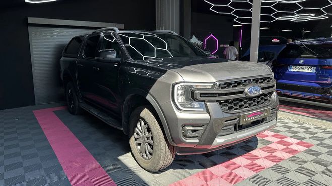 Ford Ranger wildtrack e-4wd double cabine hard top m Gris de 2023