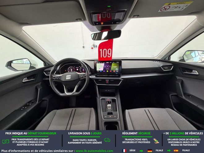 Seat Leon 150ch BVA ST Blanc de 2021