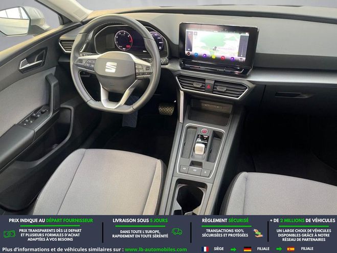 Seat Leon ST  2,0 TDI  DSG 150ch BVA Argent� M�tallique de 2023