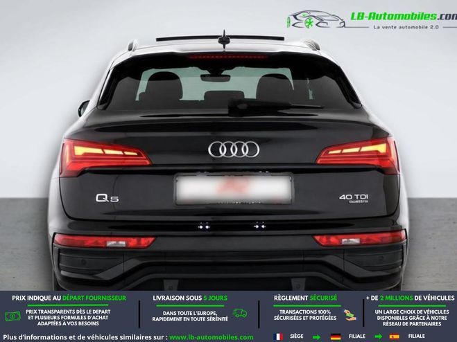 Audi Q5 204ch BVA Sportback 40 TDI Noir M�tallique de 2022
