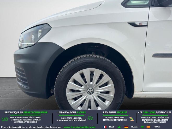 Volkswagen Caddy 102 ch BVM Blanc de 2017