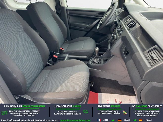 Volkswagen Caddy 102 ch BVM Blanc de 2017