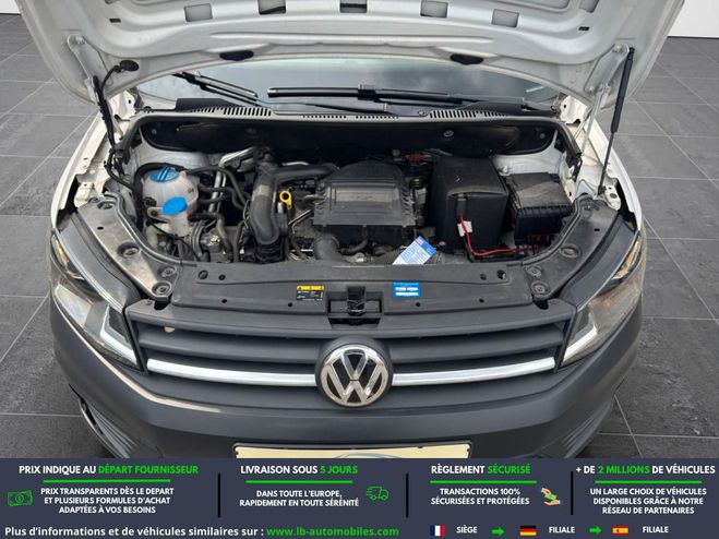 Volkswagen Caddy 102 ch BVM Blanc de 2017