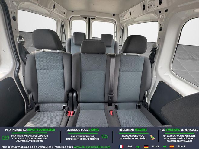 Volkswagen Caddy 102 ch BVM Blanc de 2017