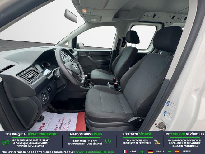 Volkswagen Caddy 102 ch BVM Blanc de 2017