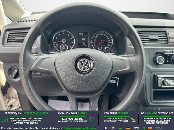 Volkswagen Caddy 102 ch BVM Blanc de 2017