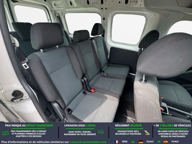 Volkswagen Caddy 102 ch BVM Blanc de 2017