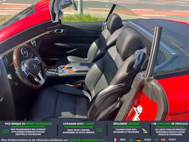 Mercedes Classe SL SL 500 BVA Rouge M�tallique de 2015