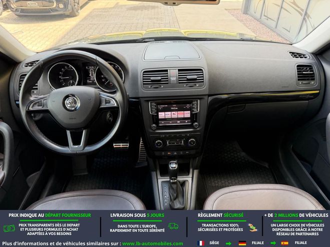 Skoda Yeti 2.0 TDI 170  4x4 Vert M�tallique de 2015