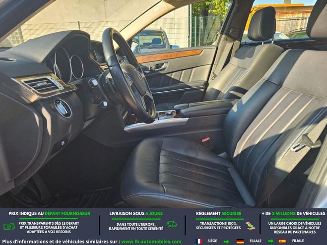 Mercedes Classe E 350 CDI BVA Argent� M�tallique de 2015