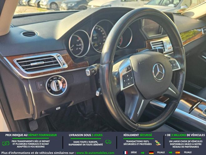 Mercedes Classe E 350 CDI BVA Argent� M�tallique de 2015