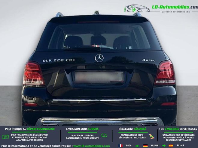 Mercedes Classe GLK GLK 220 CDI BVA Noir M�tallique de 2015