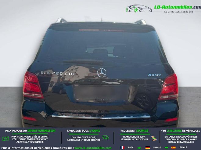 Mercedes Classe GLK GLK 220 CDI BVA Noir M�tallique de 2015