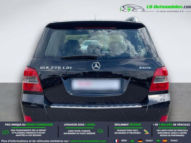 Mercedes Classe GLK GLK 220 CDI BVA Noir M�tallique de 2012