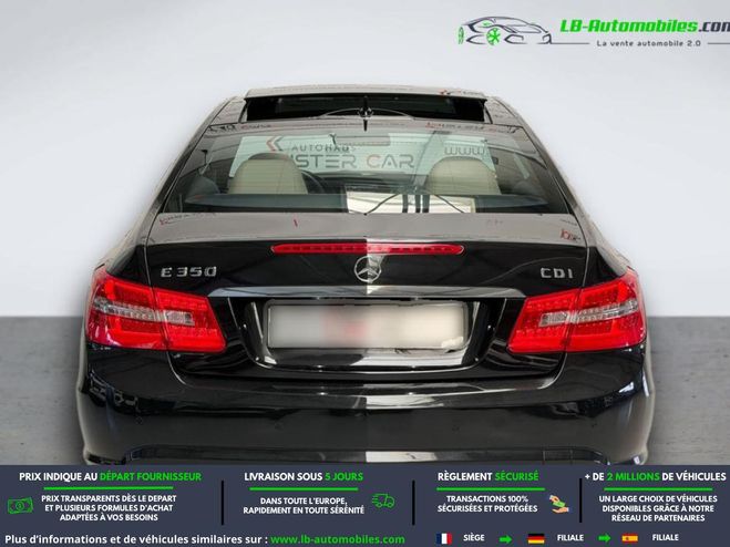 Mercedes Classe E 350 CDI BVA Noir M�tallique de 2013