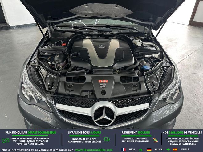 Mercedes Classe E 350 CDI BVA Gris M�tallique de 2016