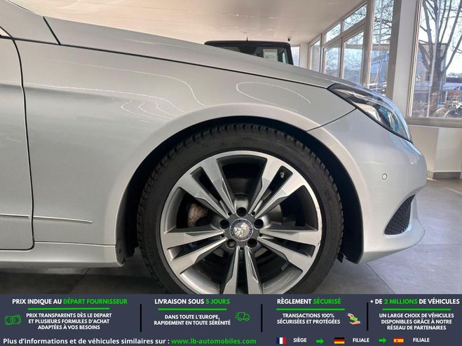 Mercedes Classe E 200 BVA Argent� M�tallique de 2016