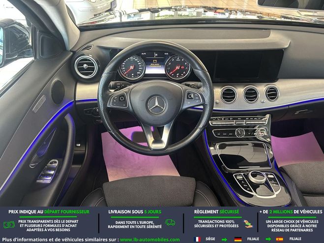 Mercedes Classe E 200 BVA Noir M�tallique de 2016