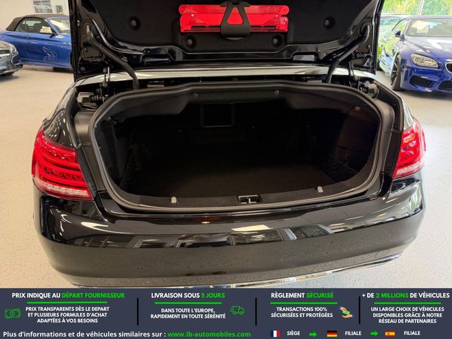 Mercedes Classe E 200 BVA Noir M�tallique de 2016