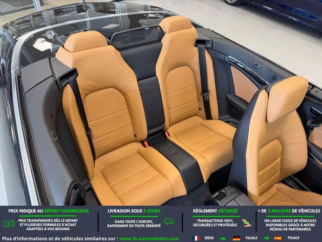 Mercedes Classe E 200 BVA Noir M�tallique de 2016