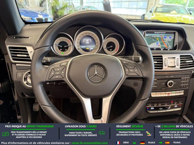 Mercedes Classe E 200 BVA Noir M�tallique de 2016