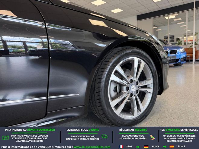Mercedes Classe E 200 BVA Noir M�tallique de 2016