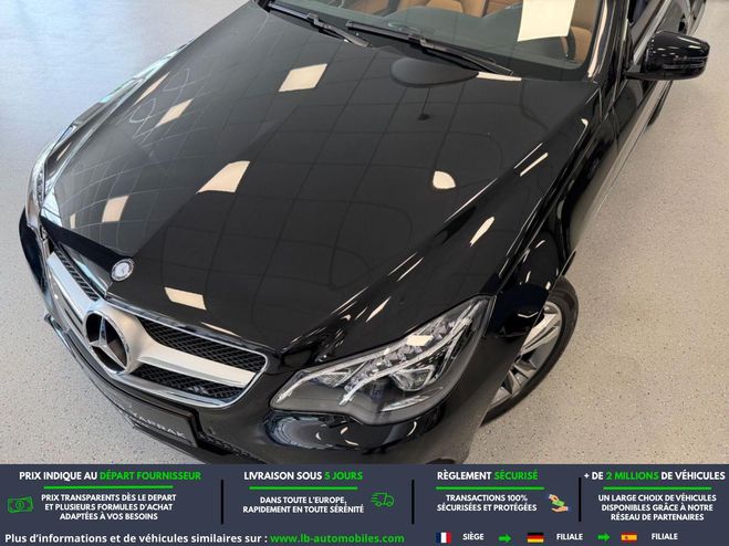 Mercedes Classe E 200 BVA Noir M�tallique de 2016