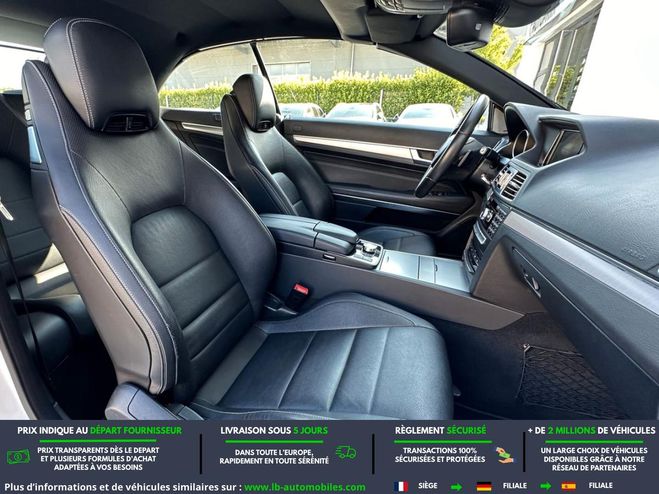 Mercedes Classe E 200 BVA Blanc M�tallique de 2015