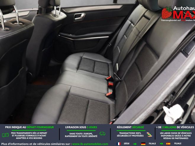 Mercedes Classe E 200 BVA Noir de 2016
