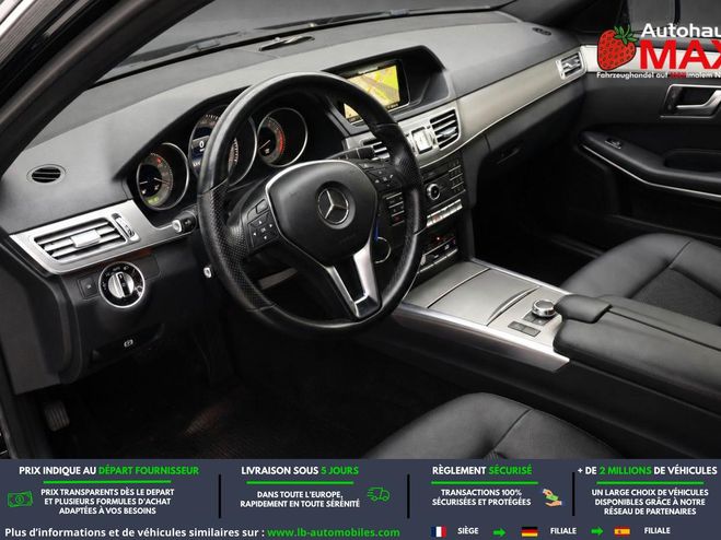 Mercedes Classe E 200 BVA Noir de 2016