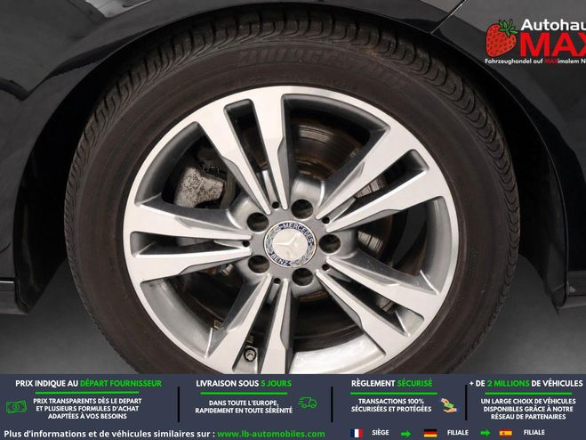 Mercedes Classe E 200 BVA Noir de 2016