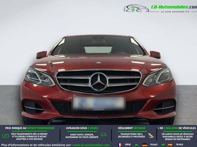 Mercedes Classe E 220 CDI BVA Rouge M�tallique de 2013