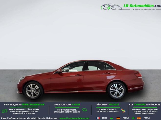 Mercedes Classe E 220 CDI BVA Rouge M�tallique de 2013