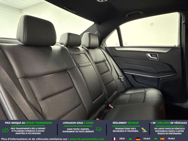 Mercedes Classe E 220 CDI BVA Rouge M�tallique de 2013