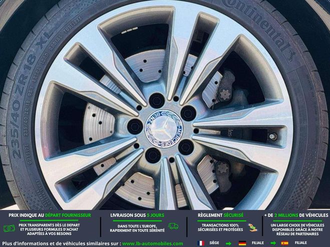 Mercedes Classe E 220 CDI BVA Noir M�tallique de 2016