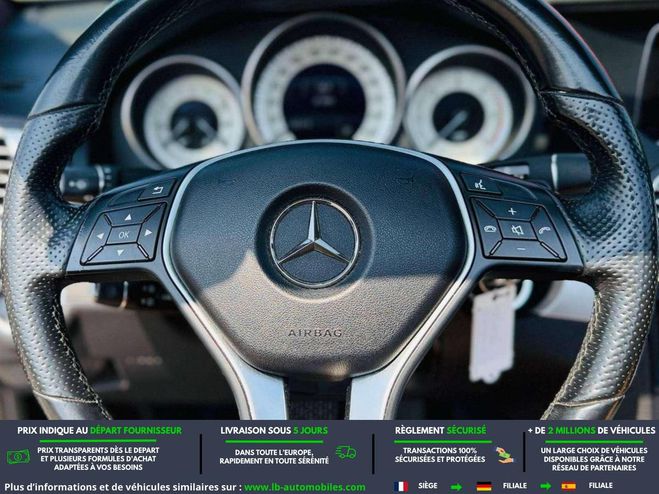 Mercedes Classe E 220 CDI BVA Noir M�tallique de 2016