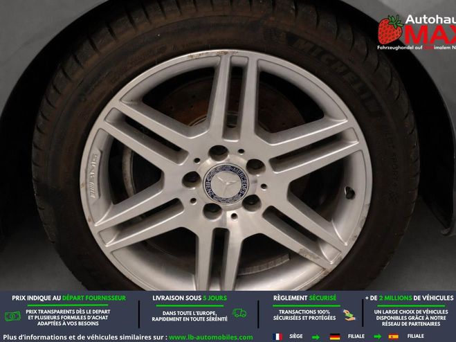 Mercedes Classe C 180 BVA Argent� M�tallique de 2011