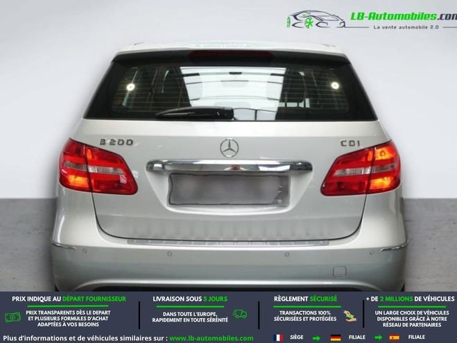 Mercedes Classe B 200 CDI 7-G DCT A Argent� M�tallique de 2012