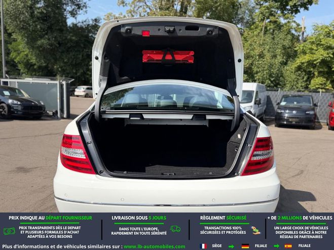 Mercedes Classe C 180 Avantgarde Executive A Blanc de 2013