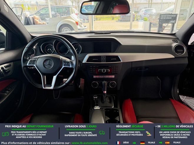 Mercedes Classe C 63 AMG A Noir M�tallique de 2014