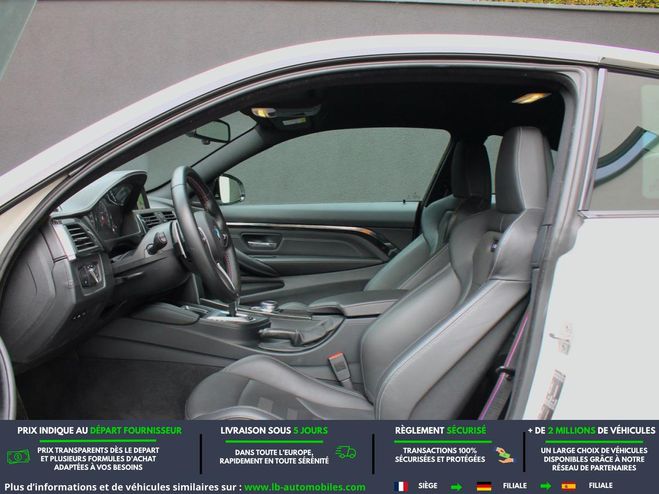 BMW M4 450 ch BVM Blanc de 2016