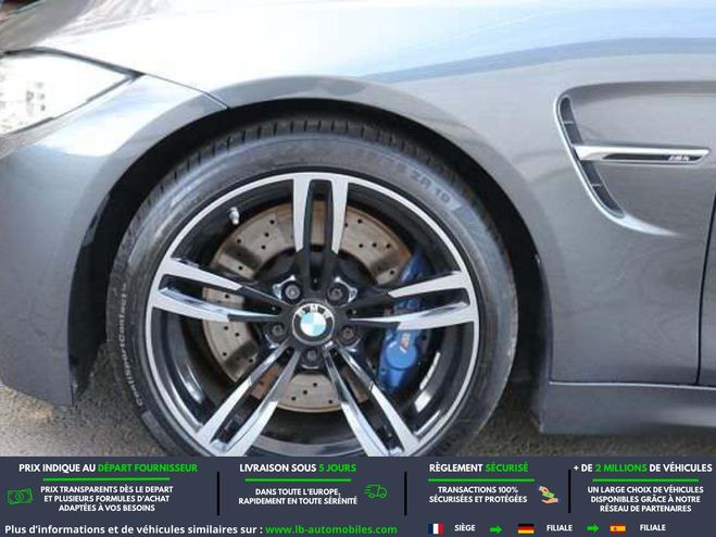 BMW M4 450 ch BVM Gris M�tallique de 2016